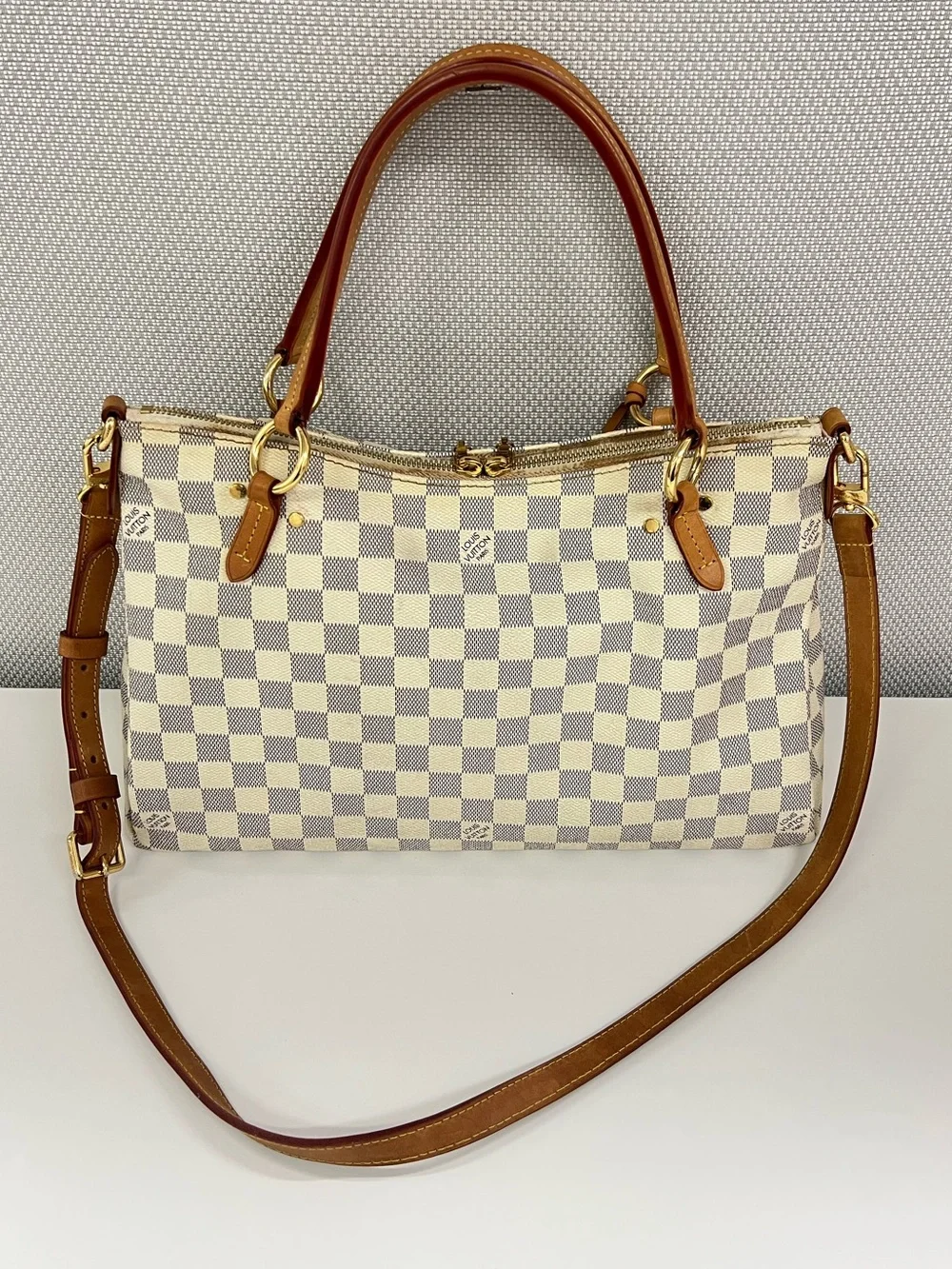 Louis Vuitton Damier Azur Lymington Bag